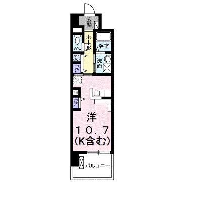 ケイマイティ 202【管理NO：1-019587201-02020】 ★家具家電は申し込み後に搬入します★の外観画像