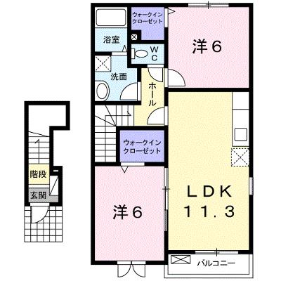 アルカンシエル 206【管理NO：1-016050401-02050】 ★家具家電は申し込み後に搬入します 2026年08月下旬入居可能の外観画像