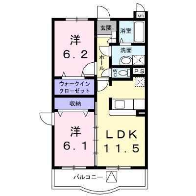 グラシオッソブローテ 211【管理NO：1-014791001-02090】 ★家具家電は申し込み後に搬入します★の外観画像