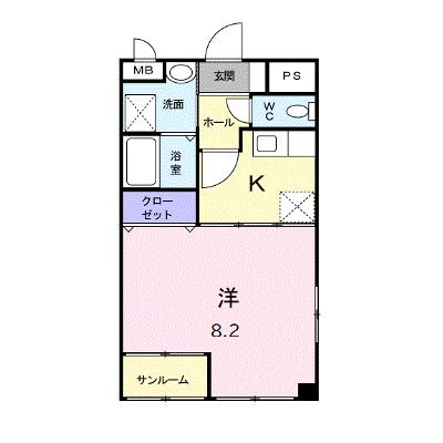 ナビッシュ南畝 101【管理NO：1-014415501-01010】 ★家具家電は申し込み後に搬入します★ ★2026年12月上旬入居可能★の外観画像