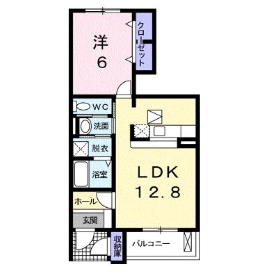 サン　グレイスＡ 102【管理NO：1-013969401-01020】 ★家具家電は申し込み後に搬入しますの外観画像