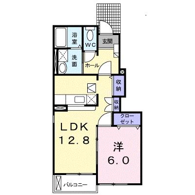Ｆａｍｉｌｌｅ　Ｂ 106【管理NO：1-013490502-01050】 ★家具家電は申し込み後に搬入しますの外観画像