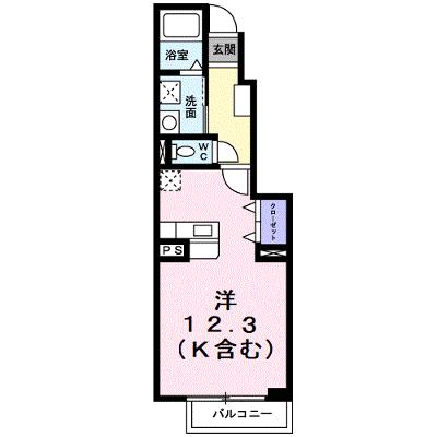 ベル・クール　Ｂ 103【管理NO：1-013236902-01030】 ★家具家電は申し込み後に搬入します★の外観画像