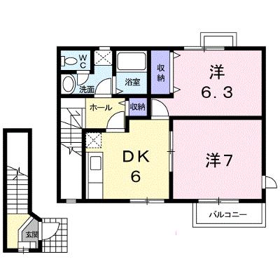 ショコラハウス 203【管理NO：1-013180801-02030】 ★家具家電は申し込み後に搬入しますの外観画像