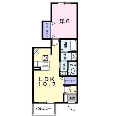 レジデンス　ヒロＣ 101【管理NO：1-013134503-01010】 ★家具家電は申し込み後に搬入しますの外観画像