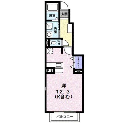 トップラインＢ 106【管理NO：1-012928702-01050】 ★家具家電は申し込み後に搬入しますの外観画像