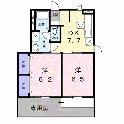 グランヴィア片島 101【管理NO：1-010459901-01010】 ★家具家電は申し込み後に搬入します★の外観画像