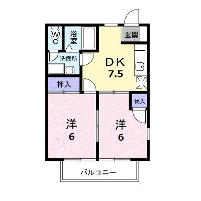 エトワール 201【管理NO：1-007724701-02010】 ★家具家電は申し込み後に搬入しますの外観画像