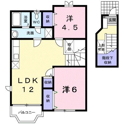 エトワール 205【管理NO：1-007482201-02040】 ★家具家電は申し込み後に搬入しますの外観画像
