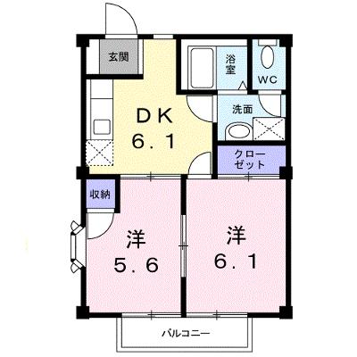 グリーンパークⅡ 205【管理NO：1-006779101-02040】 ★家具家電は申し込み後に搬入します★ ★2026年11月下旬入居可能★の外観画像