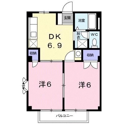 グリーンパークⅠ 205【管理NO：1-005391801-02040】 ★家具家電は申し込み後に搬入します★ ★2026年11月下旬入居可能★の外観画像