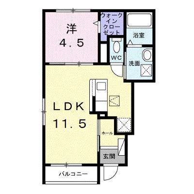 エトワール　ブランシュ 101【管理NO：1-028323601-01010】 ★家具家電は申し込み後に搬入します★の外観画像