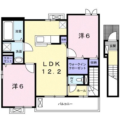 オーブ・プロムナード 205【管理NO：1-024580201-02040】 ★家具家電は申し込み後に搬入します★の外観画像