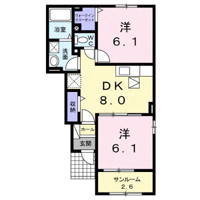 ダイヤモンド・ノアＢ 105【管理NO：1-024376902-01040】 ★家具家電は申し込み後に搬入します 2026年09月上旬入居可能の外観画像