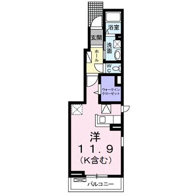 インフィニティ－ 101【管理NO：1-020545501-01010】 ★家具家電は申し込み後に搬入します★の外観画像
