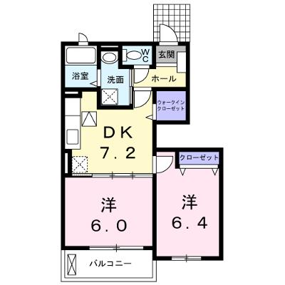 アドベントヒルズＣ 103【管理NO：1-014525703-01030】 ★家具家電は申し込み後に搬入します 2026年07月中旬入居可能の外観画像