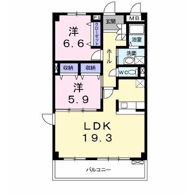 シャン・ド・フルール 106【管理NO：1-013500601-01050】 ★家具家電は申し込み後に搬入しますの外観画像