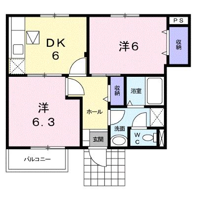 ショコラハウス 102【管理NO：1-013180801-01020】 ★家具家電は申し込み後に搬入しますの外観画像
