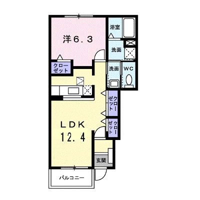 レジデンス　ヒロＢ 103【管理NO：1-013134502-01030】 ★家具家電は申し込み後に搬入しますの外観画像