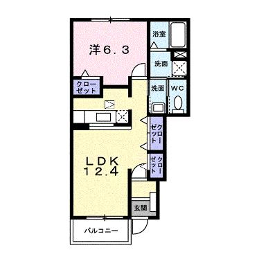 レジデンス　ヒロＡ 103【管理NO：1-013134501-01030】 ★家具家電は申し込み後に搬入しますの外観画像