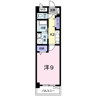プラシード倉敷 507【管理NO：1-012925701-05060】 ★家具家電は申し込み後に搬入します★の外観画像