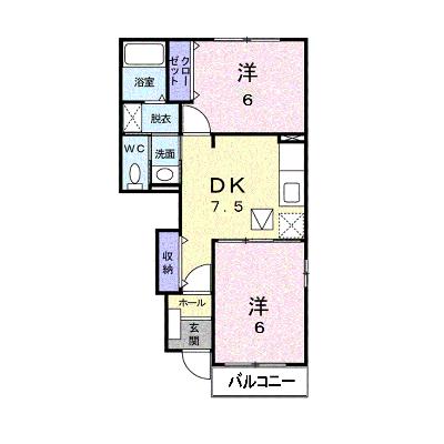 セレッソⅡ 105【管理NO：1-012781901-01040】 ★家具家電は申し込み後に搬入します★の外観画像