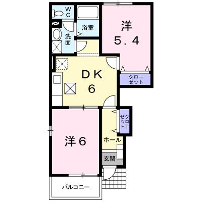 プロメナーデ 101【管理NO：1-011846701-01010】 ★家具家電は申し込み後に搬入します★の外観画像