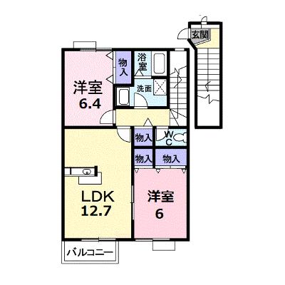 グラン・クール　Ａ 202【管理NO：1-010962901-02020】 ★家具家電は申し込み後に搬入します★の外観画像