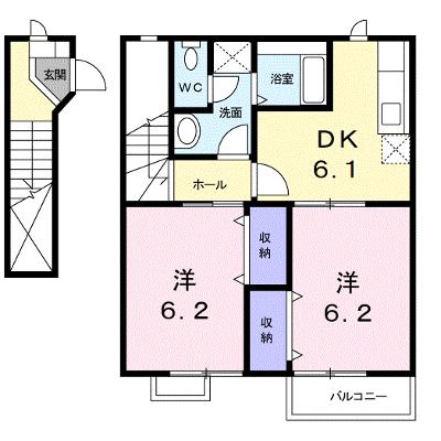 グランヴィア片島 203【管理NO：1-010459901-02030】 ★家具家電は申し込み後に搬入します★の外観画像