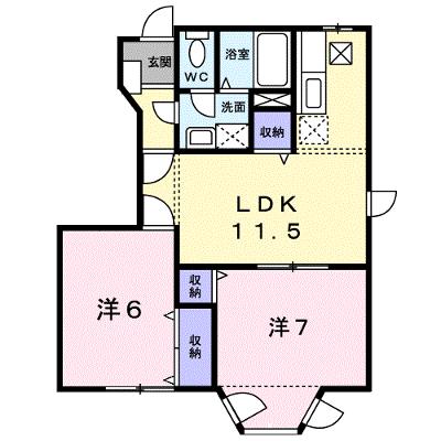 ソレア－ド 101【管理NO：1-010208801-01010】 ★家具家電は申し込み後に搬入します★の外観画像