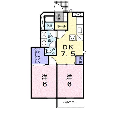 メゾンセレッソＡ 101【管理NO：1-010019601-01010】 ★家具家電は申し込み後に搬入しますの外観画像