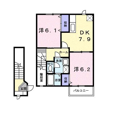 エクセレンス 202【管理NO：1-007735701-02020】 ★家具家電は申し込み後に搬入します★の外観画像