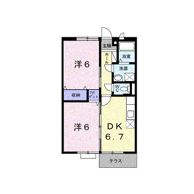 ジェニーハイツ 105【管理NO：1-007095801-01040】 ★家具家電は申し込み後に搬入しますの外観画像