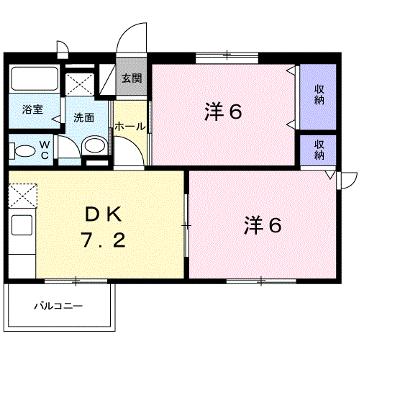 ニュ－エルディム上成Ａ 201【管理NO：1-006749601-02010】 ★家具家電は申し込み後に搬入します★の外観画像