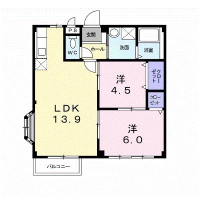 エルディムおさきＢ 202【管理NO：1-004147701-02020】 ★家具家電は申し込み後に搬入します★の外観画像