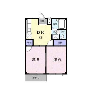 エルディムおさきＡ 106【管理NO：1-003752901-01050】 ★家具家電は申し込み後に搬入します★の外観画像