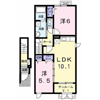 Ｌｅ・Ｓｅｎａｔ（ル・セナ）Ｂ 204【管理NO：1-015986802-02040】 2026年07月上旬入居可能の外観画像