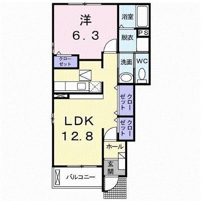 リヴ・ホウコウ 101【管理NO：1-013754501-01010】 ★家具家電は申し込み後に搬入します★の外観画像
