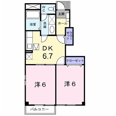 アルエット・シエル 102【管理NO：1-012536101-01020】 ★家具家電は申し込み後に搬入しますの外観画像