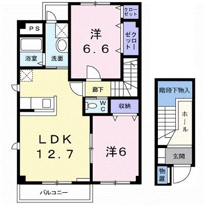 セーリオＡ 202【管理NO：1-010403701-02020】 ★家具家電は申し込み後に搬入します★の外観画像