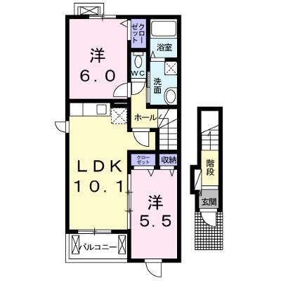 ヴィラ・スウィート 201【管理NO：1-019269801-02010】 ★家具家電は申し込み後に搬入します★の外観画像