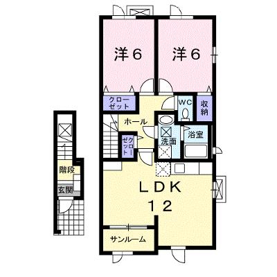 カレント・ベルデ 205【管理NO：1-015200801-02050】 ★家具家電は申し込み後に搬入しますの外観画像