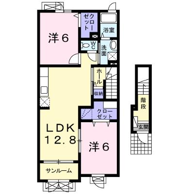 カレント・ベルデ 204【管理NO：1-015200801-02040】 ★家具家電は申し込み後に搬入しますの外観画像