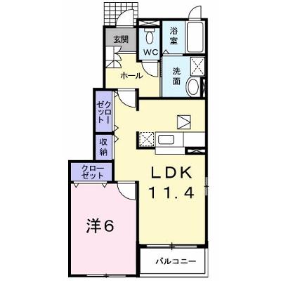 ラック　ヴィラＡ 101【管理NO：1-013823101-01010】 ★家具家電は申し込み後に搬入します★の外観画像