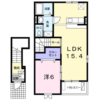 Ｌａｎｇ　ｒａｖｉｎ 203【管理NO：1-013457501-02030】 ★家具家電は申し込み後に搬入します 2026年07月下旬入居可能の外観画像