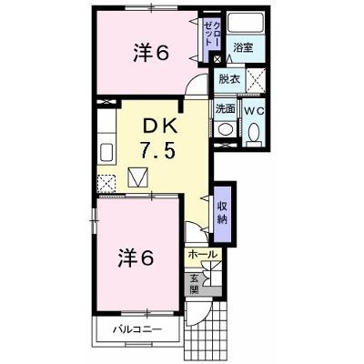 グレースコートⅣ 101【管理NO：1-013257101-01010】 ★家具家電は申し込み後に搬入しますの外観画像