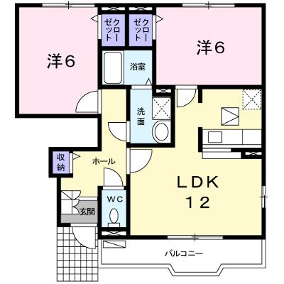 ロザージュ 104【管理NO：1-012686401-01040】 ★家具家電は申し込み後に搬入します 2026年08月中旬入居可能の外観画像