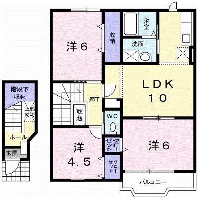 フィオーレＢ 202【管理NO：1-010369202-02020】 ★家具家電は申し込み後に搬入します★の外観画像