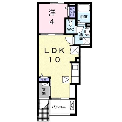 フルール・ユー 103【管理NO：1-022032401-01030】 ★家具家電は申し込み後に搬入しますの外観画像