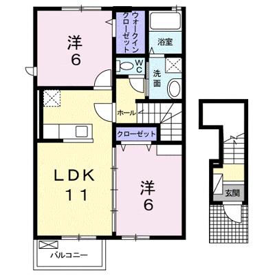 サンパティオⅠ 201【管理NO：1-017660701-02010】 ★家具家電は申し込み後に搬入します★の外観画像